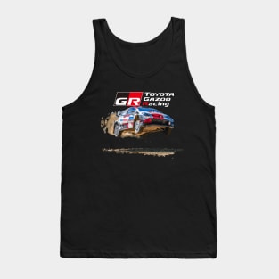 WRC TOYOTA GR YARIS Car- gazoo racing Sebastien Ogier Elfyn Evans Jump Tank Top